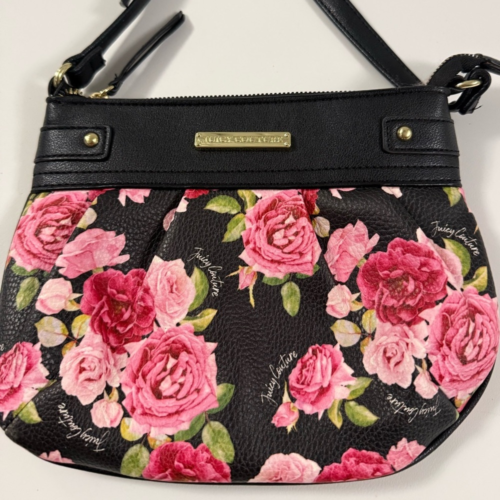 NWOT Juicy Couture Floral Crossbody